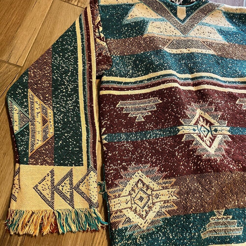 Aztec Wrapper Native American Indian Vintage Tape… - image 11